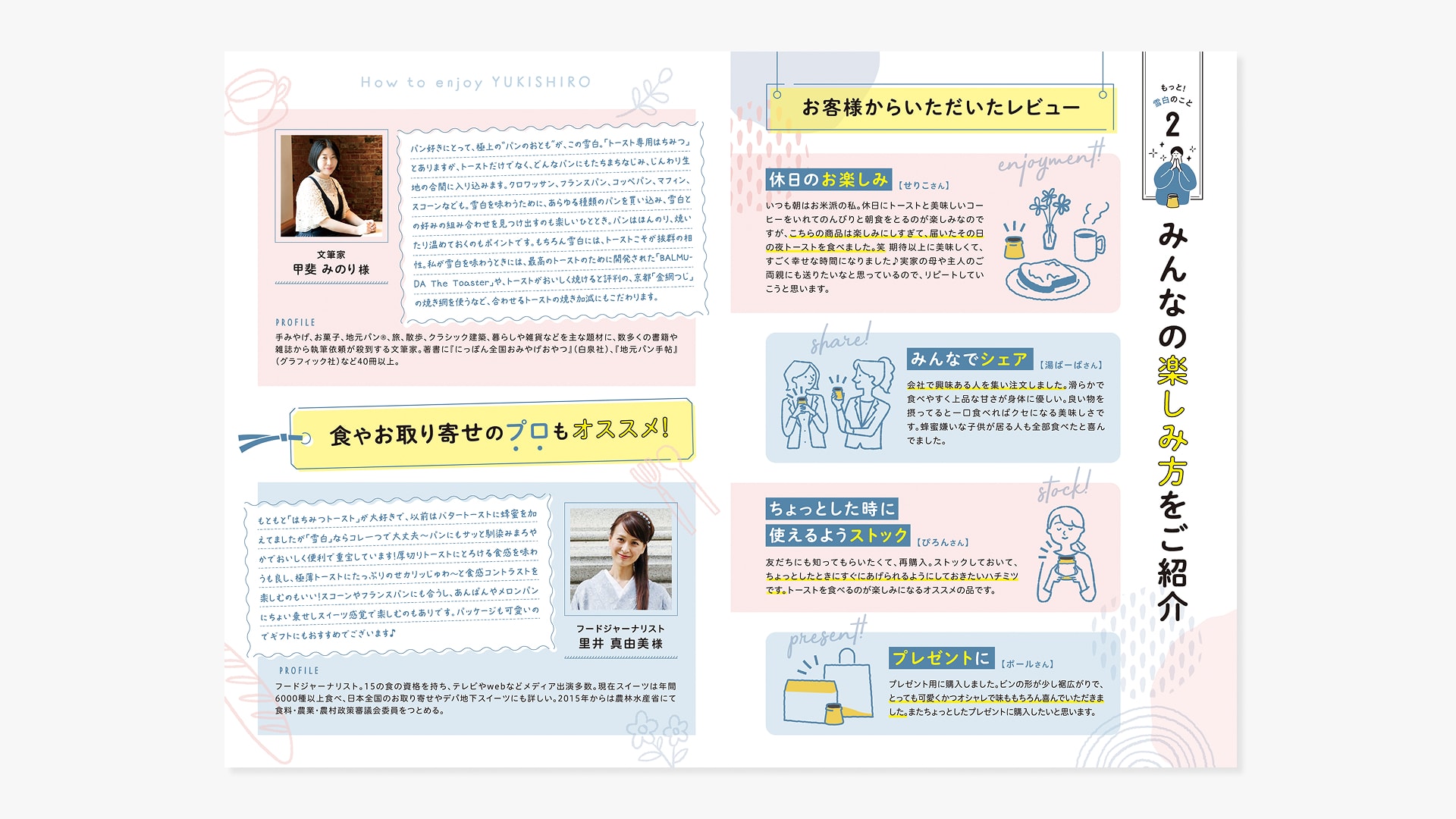 製品紹介冊子